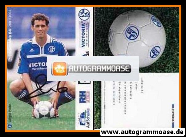 Autogramm Fussball | FC Schalke 04 | 2001 | Sergio PINTO