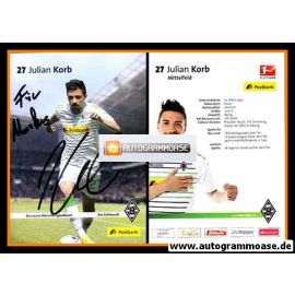Autogramm Fussball | Borussia Mönchengladbach | 2013 | Julian KORB