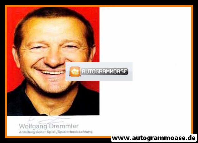 Autogramm Fussball | FC Bayern München | 2011 | Wolfgang DREMMLER