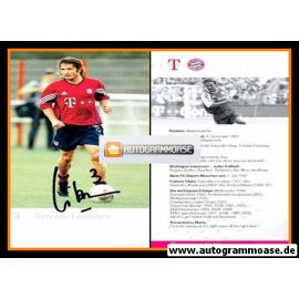 Autogramm Fussball | FC Bayern München | 2003 | Bixente LIZARAZU