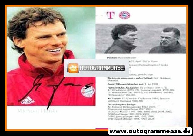 Autogramm Fussball | FC Bayern München | 2003 | Michael HENKE