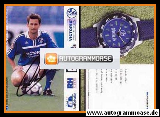 Autogramm Fussball | FC Schalke 04 | 2001 | Nico VAN KERCKHOVEN