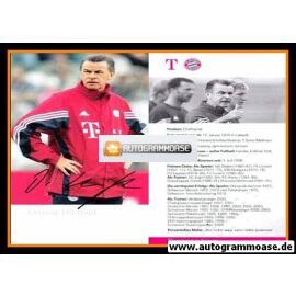 Autogramm Fussball | FC Bayern München | 2003 Druck | Ottmar HITZFELD