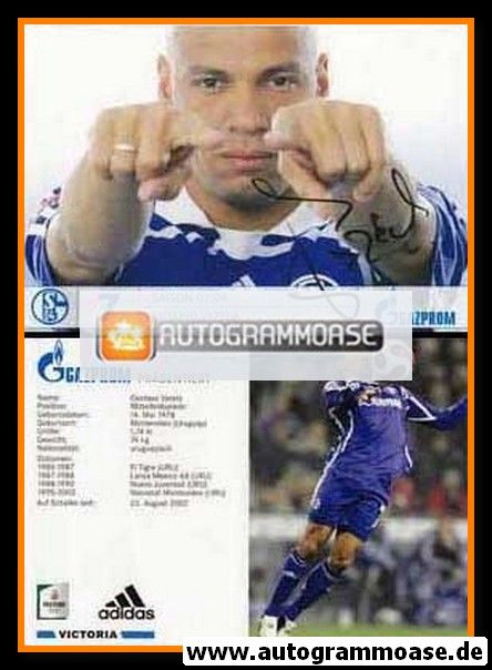 Autogramm Fussball | FC Schalke 04 | 2007 | Gustavo VARELA