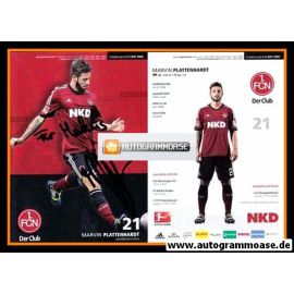 Autogramm Fussball | 1. FC Nürnberg | 2013 | Marvin PLATTENHARDT