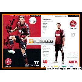 Autogramm Fussball | 1. FC Nürnberg | 2013 | Mike FRANTZ