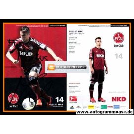 Autogramm Fussball | 1. FC Nürnberg | 2013 | Robert MAK
