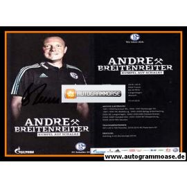 Autogramm Fussball | FC Schalke 04 | 2015 | Andre BREITENREITER