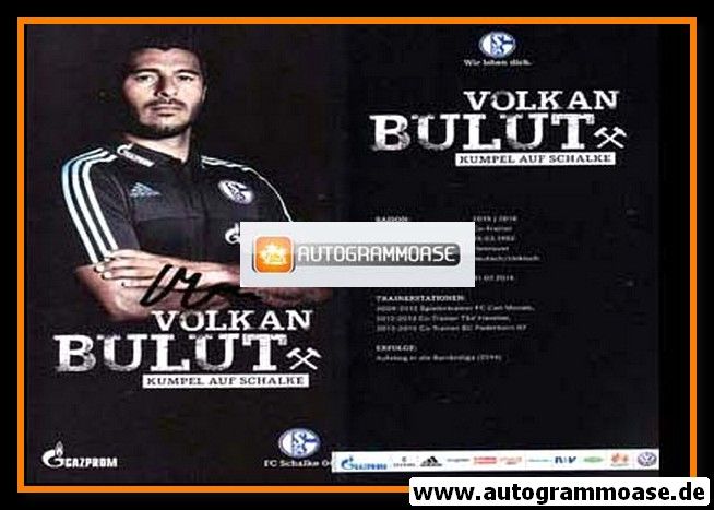 Autogramm Fussball | FC Schalke 04 | 2015 | Volkan BULUT