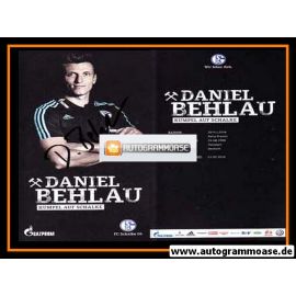 Autogramm Fussball | FC Schalke 04 | 2015 | Daniel BEHLAU