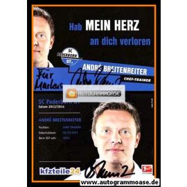 Autogramm Fussball | SC Paderborn 07 | 2013 | Andre BREITENREITER