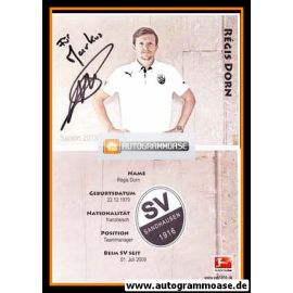 Autogramm Fussball | SV Sandhausen | 2013 | Regis DORN