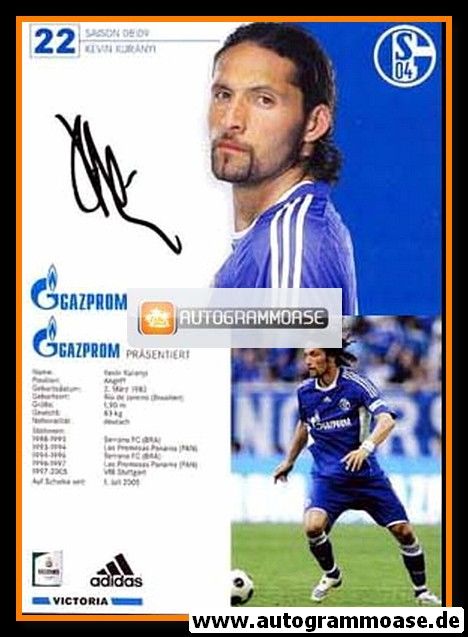 Autogramm Fussball | FC Schalke 04 | 2008 | Kevin KURANYI