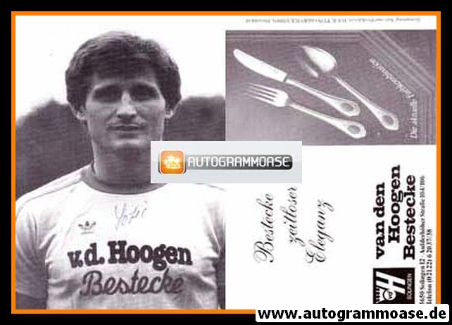 Autogramm Fussball | Union Solingen | 1983 | Miladin LAZIC