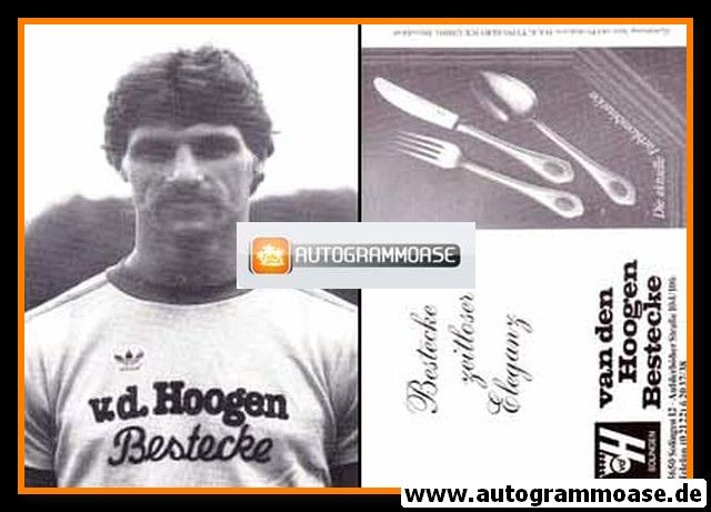Autogrammkarte Fussball | Union Solingen | 1983 | Willi GÖDDERTZ