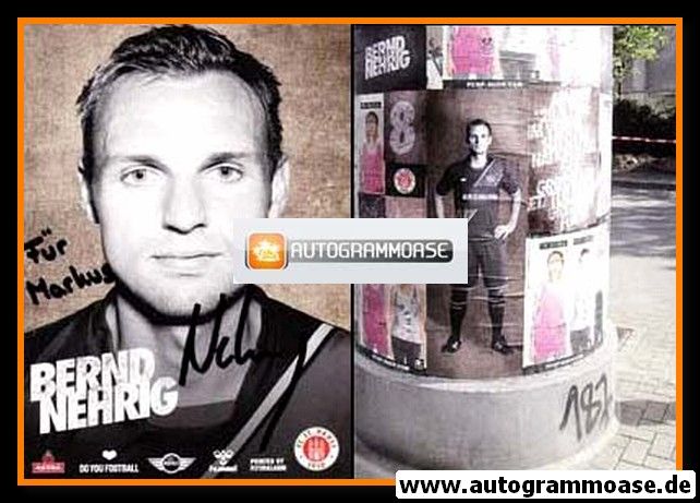 Autogramm Fussball | FC St. Pauli | 2013 | Bernd NEHRIG