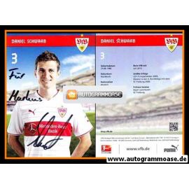 Autogramm Fussball | VfB Stuttgart | 2013 | Daniel SCHWAAB