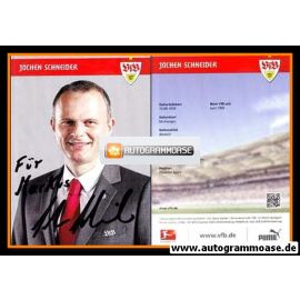 Autogramm Fussball | VfB Stuttgart | 2013 | Jochen SCHNEIDER