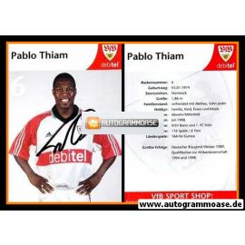 Autogramm Fussball | VfB Stuttgart | 1999 | Pablo THIAM