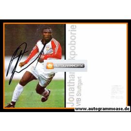 Autogramm Fussball | VfB Stuttgart | 1990er Panini | Jonathan AKPOBORIE