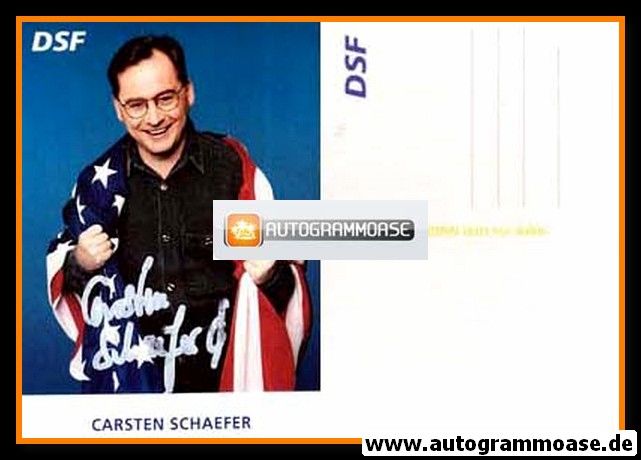 Autogramm TV | DSF | Carsten SCHAEFER | 1990er (Portrait Color)