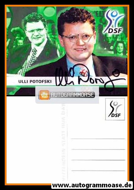 Autogramm TV | DSF | Ulli POTOFSKI | 1990er (Portrait Color) 2