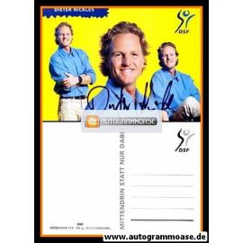 Autogramm TV | DSF | Dieter NICKLES | 1990er (Portrait Color)