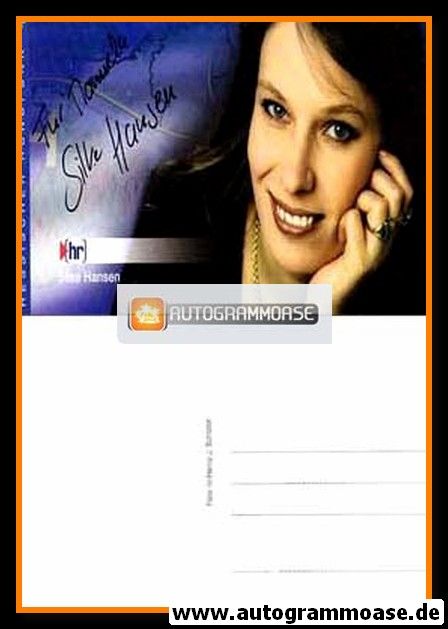 Autogramm TV | HR | Silke HANSEN | 2000er (Portrait Color)