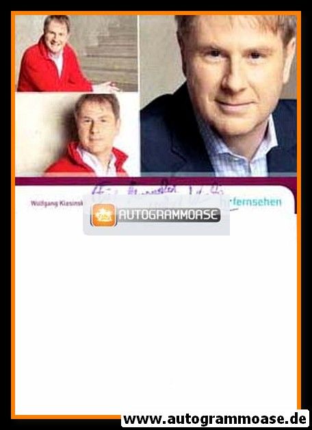 Autogramm TV | HR | Wolfgang KLOSINSKI | 2010er (Portrait Color)