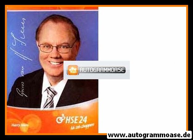Autogramm TV | HSE24 | Harry IVENS | 2000er (Portrait Color)