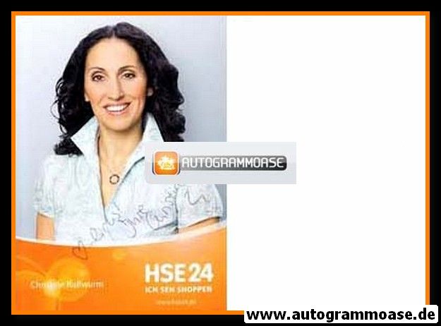 Autogramm TV | HSE24 | Christine RUSSWURM | 2000er (Portrait Color)