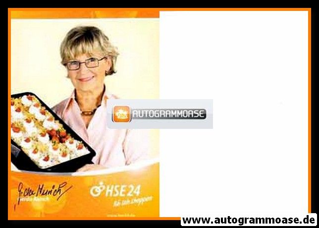 Autogramm TV | HSE24 | Gerda AURICH | 2000er (Portrait Color)