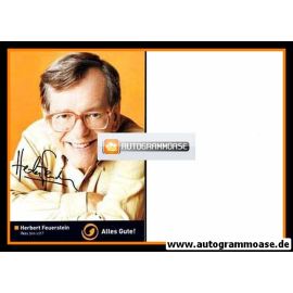 Autogramm TV | Kabel1 | Herbert FEUERSTEIN | 2000er "Was Bin Ich" (Portrait Color)