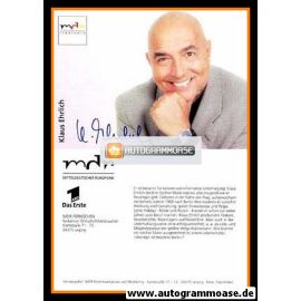 Autogramm TV | MDR | Klaus EHRLICH | 2000er (Portrait Color)
