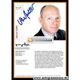 Autogramm TV | MDR | Werner ZEDLER | 2000er "Hier Ab Vier"