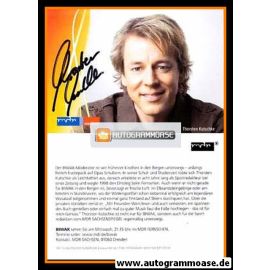 Autogramm TV | MDR | Thorsten KUTSCHKE | 2010er "Biwak"