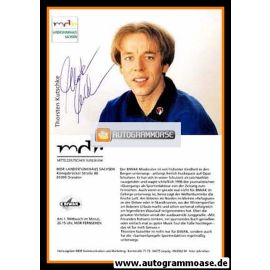 Autogramm TV | MDR Sachsen | Thorsten KUTSCHKE | 2000er "Biwak"