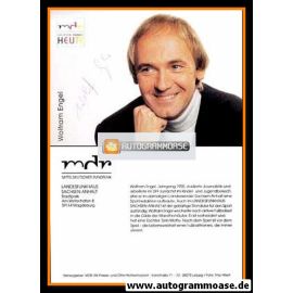 Autogramm TV | MDR Sachsen-Anhalt | Wolfram ENGEL | 2000er (Portrait Color)