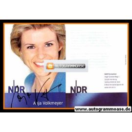 Autogramm TV | NDR | Anja VOLKMEYER | 2000er (Portrait Color) Wolter