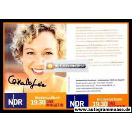 Autogramm TV | NDR | Christina HOFMEIER | 2000er "Niedersachsen Magazin" (Garrels)
