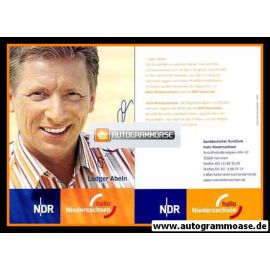 Autogramm TV | NDR | Ludger ABELN | 2000er "Hallo Niedersachsen"