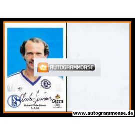 Autogramm Fussball | FC Schalke 04 | 1982 | Hubert CLUTE-SIMON