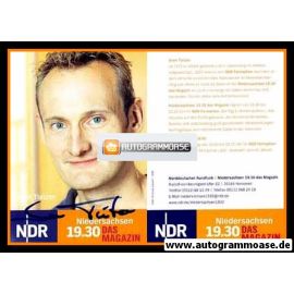 Autogramm TV | NDR | Sven TIETZER | 2000er "Niedersachsen Magazin" (Garrels)