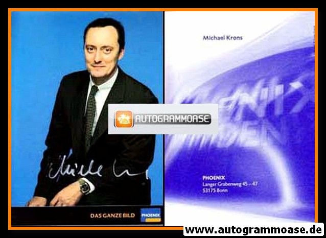 Autogramm TV | Phoenix | Michael KRONS | 2000er (Portrait Color) 2