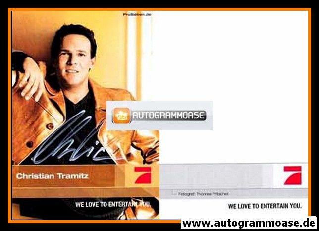Autogramm TV | PRO7 | Christian TRAMITZ | 2000er (Portrait Color) Pritschet
