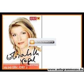 Autogramm TV | ORF2 | Elisabeth VOGEL | 2000er (Portrait Color) 