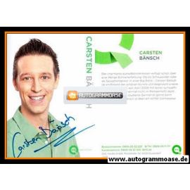Autogramm TV | QVC | Carsten BÄNSCH | 2010er (Portrait Color) grün