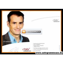 Autogramm TV | RBB | Thomas KURSCHEID | 2010er (Portrait Color) 