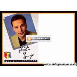 Autogramm TV | RTL | Christian SPRENGER | 1990er (Portrait Color)