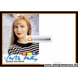 Autogramm TV | RTL | Saskia VALENCIA | 1980er (Portrait Color)
